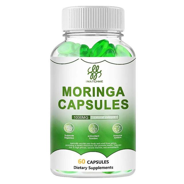 Moringa-Extrakt-Kapseln, Anti-Stress, verbessern den Schlaf, verbessern die Immunität, senken Blutzucker und Blutfette, Anti-Aginghuamade Huamade 6... on Productcaster.