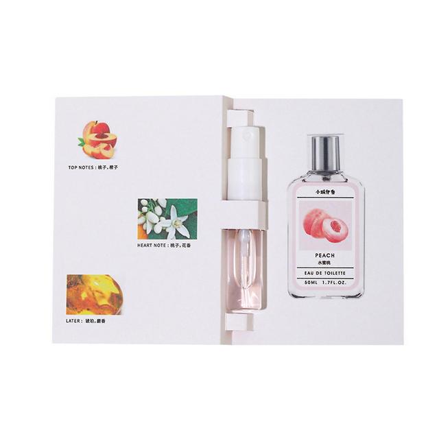 3ml Men's And Women's Perfume Lasting Eau De Parfum Card Fragrance honey peach on Productcaster.