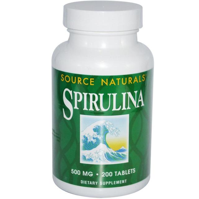 Source Naturals Quelle Naturals, Spirulina, 500 mg, 200 Tabletten on Productcaster.