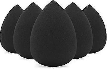 Lot de 5 ponges de Maquillage Noires, Sans Latex et Vgtaliennes pour Fond de Teint on Productcaster.