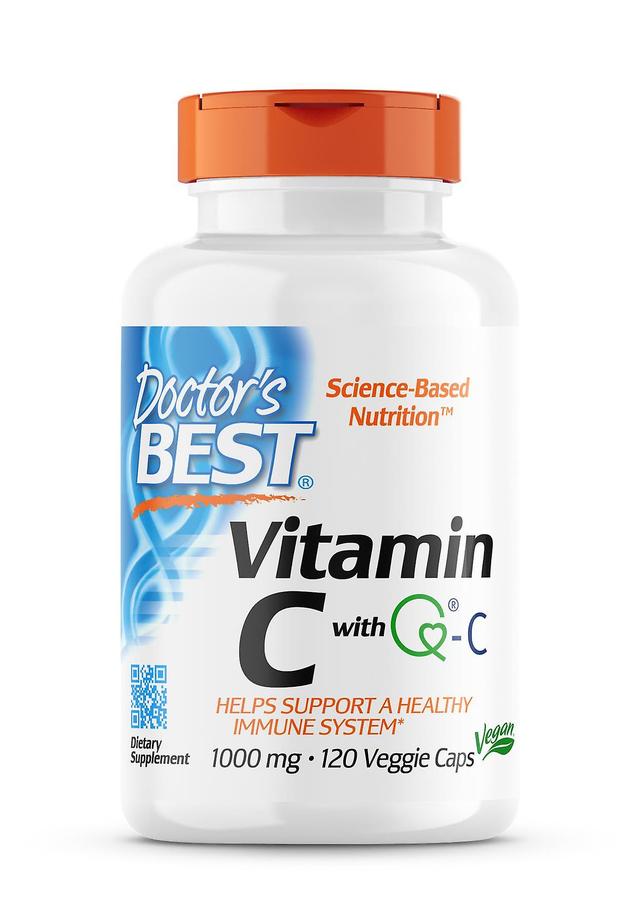 Doctor's Best Vitamin C with Q-C 1,000 mg 120 Veggie Capsules on Productcaster.