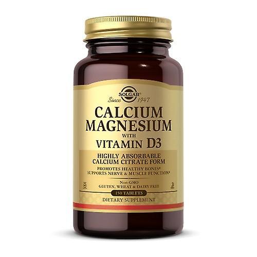 Solgar Calcium Magnésium avec Vitamine D3 Comprimés, 150 Tabs (Paquet de 3) on Productcaster.