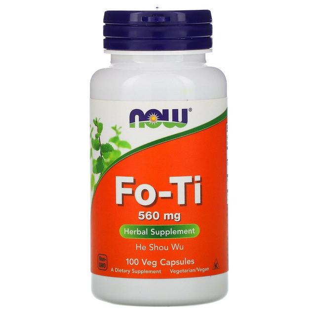 Now Foods, Fo-Ti, He Shou Wu, 560 mg, 100 Veg Capsules on Productcaster.