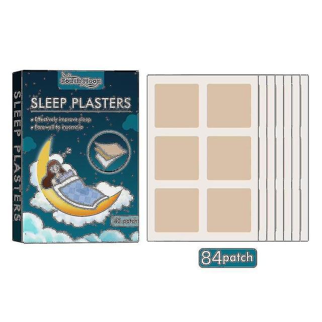 Hg-42/84pcs Sleep Aids Patches For Adults Children's Chinese Traditional Herbal Sleep Aid Stickers Sleep Support For Kids And Adults on Productcaster.