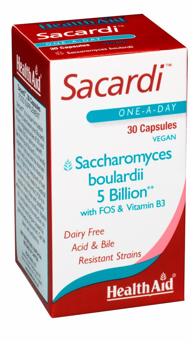 Health Aid, Sacardi, 30 Veg Caps on Productcaster.