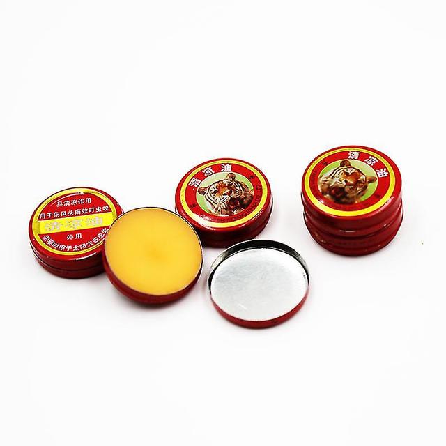 5/10 /20szt Tiger Balm Summer Cooling Oil Refresh Brain Drive Out Mosquito Eliminate Bad Smell Treat Headache Chinese God Medical 5szt on Productcaster.