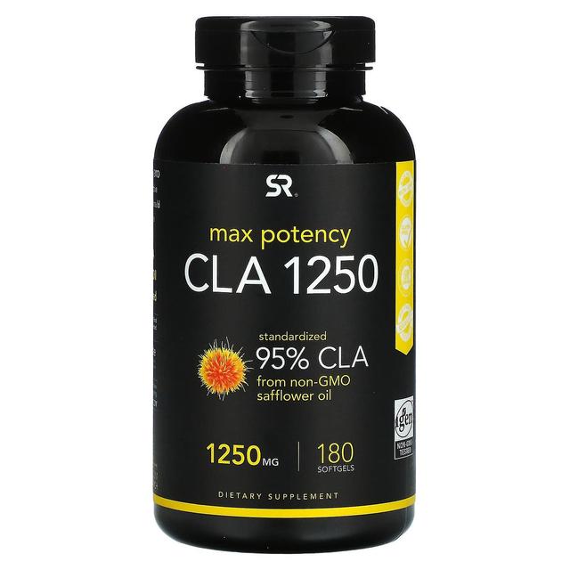 Sports Research, CLA 1250, Max Potency, 1,250 mg, 180 Softgels on Productcaster.