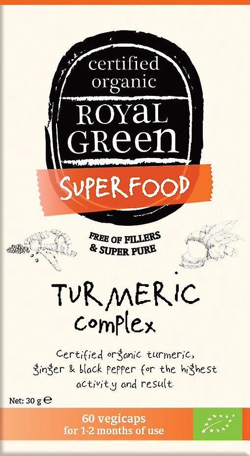 Royal green turmeric complex 60's on Productcaster.