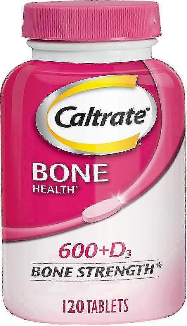 Caltrate 600+d3 Kalzium- und Vitamin-D-Ergänzungstabletten, 120 EA on Productcaster.