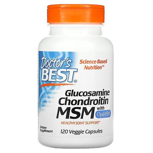 Doctor's Best Doctors Best Glucosamine Chondroitin OptiMSM, 120 Caps (Pack of 4) on Productcaster.