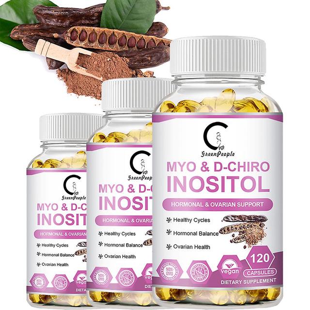 Jinzhaolai Gpgp Greenpeople unterstützt den weiblichen Hormonhaushalt und eine gesunde Eierstockfunktion mit D-Vitaminen, Inositol + D-Chiro-Inosit... on Productcaster.