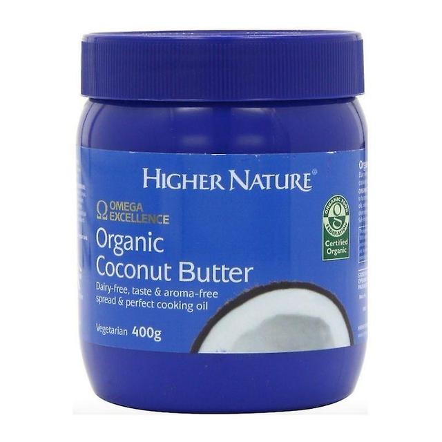 Higher Nature Mantequilla de Coco Orgánica de Naturaleza Superior 400g (OECO400) on Productcaster.