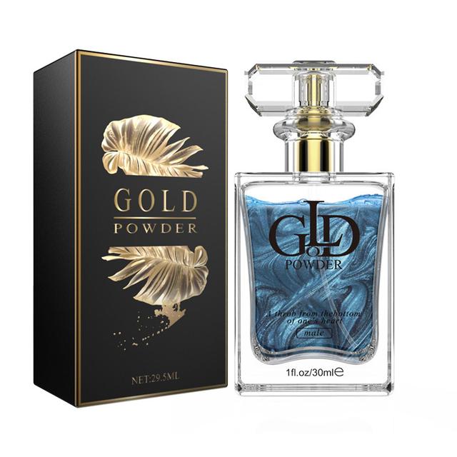 Chicoque Gold Luxury Pheromone Perfume, High Concentration Cologne Fragrances For Men Women blue for men 3pcs on Productcaster.