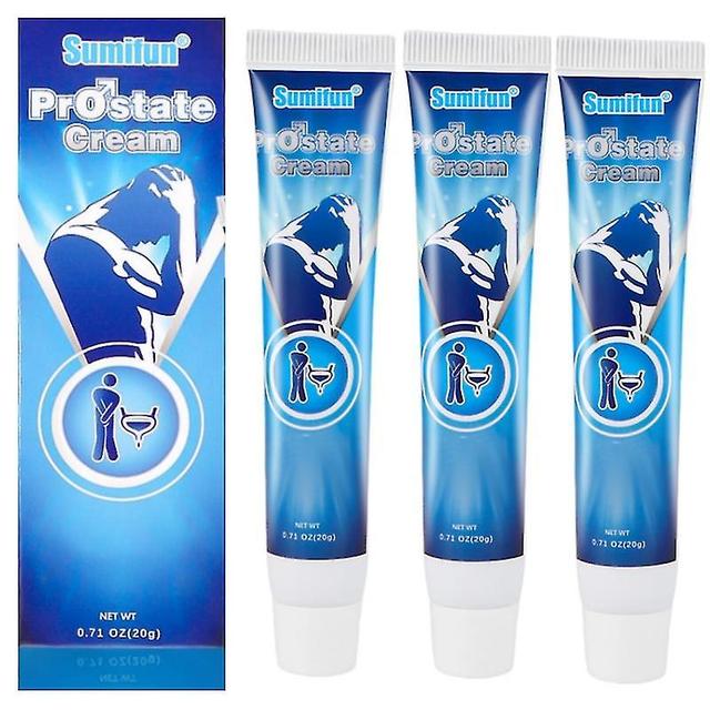 Slinx 3pcs Crema de próstata Hombres Micción frecuente Urgencia ungüento inagotable 20g on Productcaster.