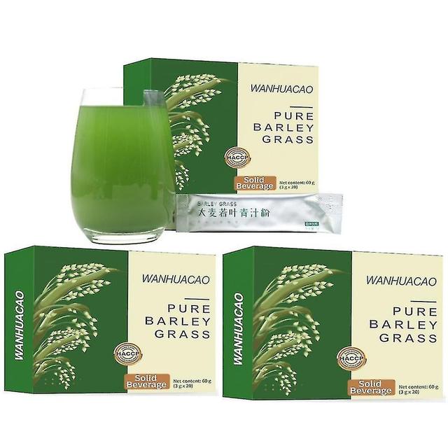 Aouii 1-3pcs Navitas Barley Grass Powder 100% Pure & Organic on Productcaster.