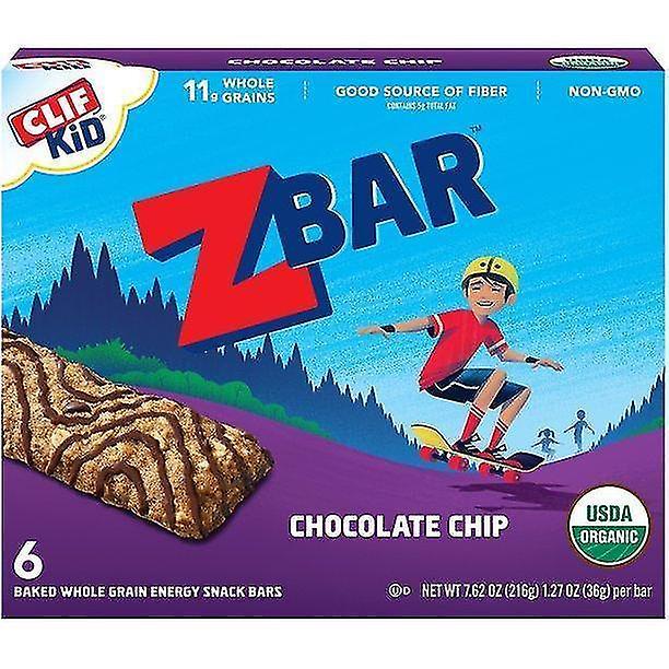 Clif kid zbar Bio Müsliriegel, Kinder Snacks, Schokoladenstückchen, 6 ct, 1,27 oz on Productcaster.