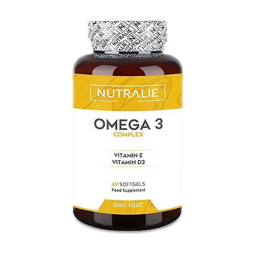 Nutralie Omega 3 complex 2000mg+E+B3 EPA DHA 60 capsules on Productcaster.