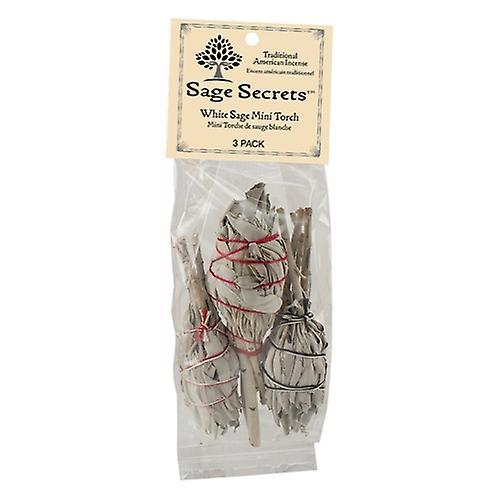 Sage Secrets White Sage Torch Mini, 3 Päckchen (1er Pack) on Productcaster.