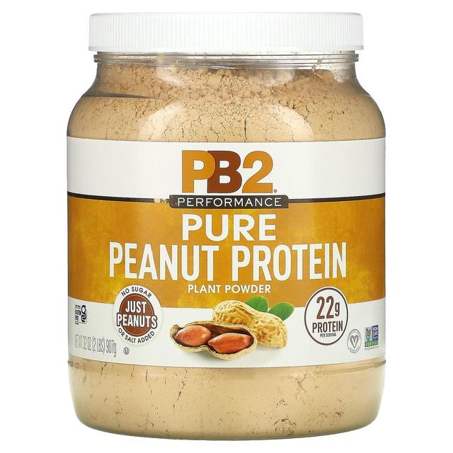 PB2 Foods PB2 Alimenti, polvere vegetale di proteine di arachidi pure, 2 libbre (907 g) on Productcaster.