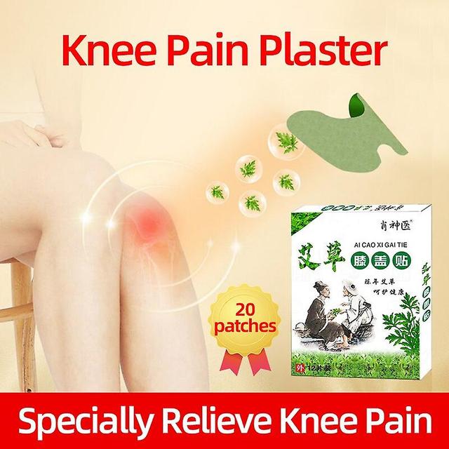 Coscelia 20pcs Knee Joint Medical Plaster Wormwood Herbs Relief Joint Ache Pain Sticker Rheumatoid Arthritis Health Care Patches 20pc on Productcaster.