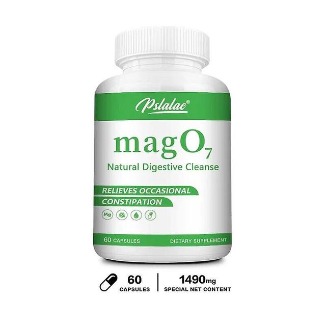 Eccpp Mag O7 Natural Digestive System Cleanse + Vegetable Cellulose Capsules With Magnesium Citrate 60 Capsules on Productcaster.