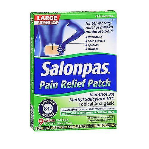 Pain Relief Patch, 9 Count (Pack of 1) on Productcaster.