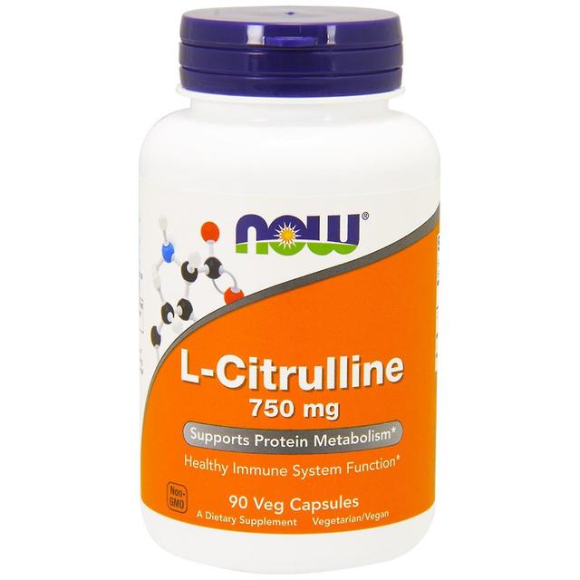 Now Foods, L-Citrulline, 750 mg, 90 Veg Capsules on Productcaster.