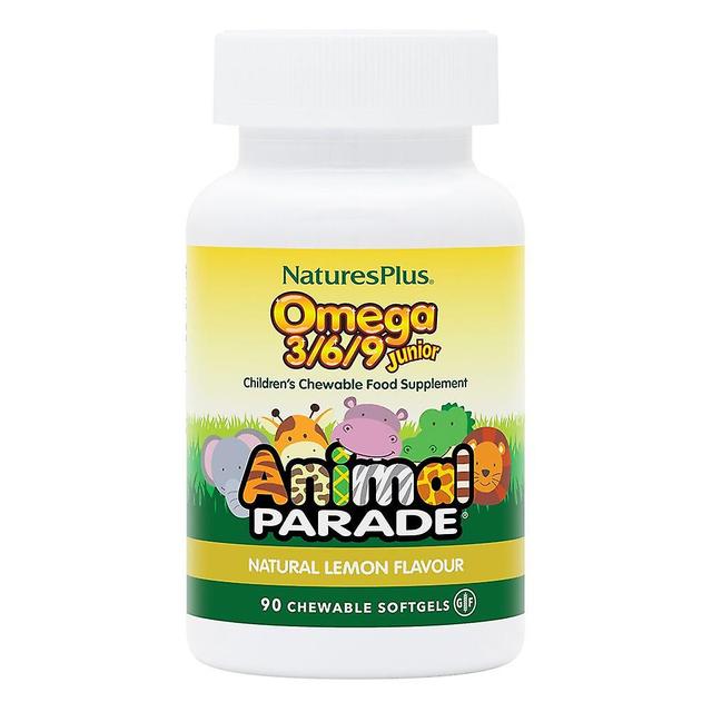 Nature's plus animal parade omega 3/6/9 junior natural lemon flavour 90's on Productcaster.