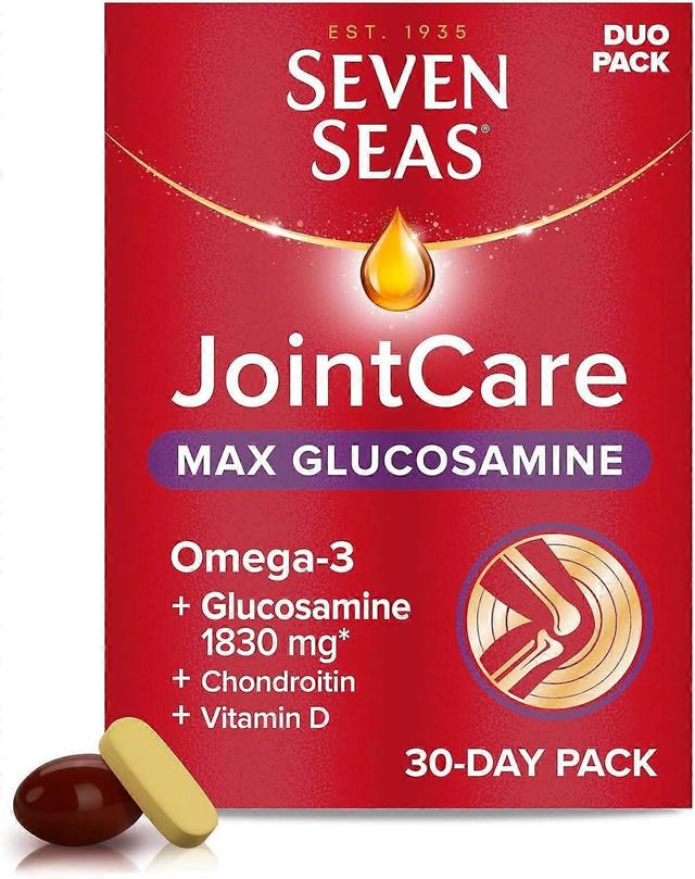 2x Seven Seas JointCare Essential ja Omega3 Healthy Bone Support 2x30 Capsules on Productcaster.