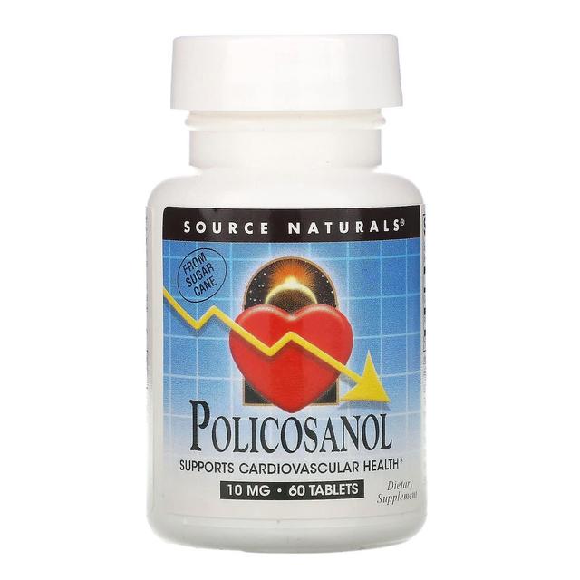 Source Naturals, Policosanol, 10 mg, 60 Tablets on Productcaster.