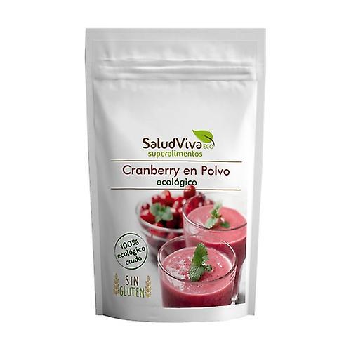 Salud Viva Organic Cranberry Powder 125 g on Productcaster.