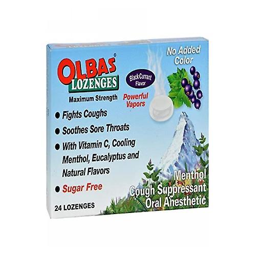 Olbas Black Currant Lozenges, 24 Lozenges (Pack of 1) on Productcaster.