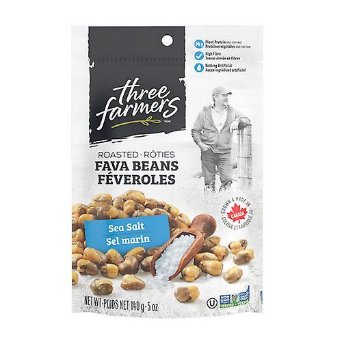 Three Farmers Roasted Fava Beans Sea Salt ,140 Grams on Productcaster.