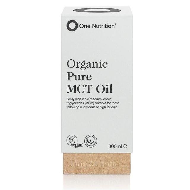 One Nutrition Organic Pure MCT Olio 300ml (ONE39) on Productcaster.