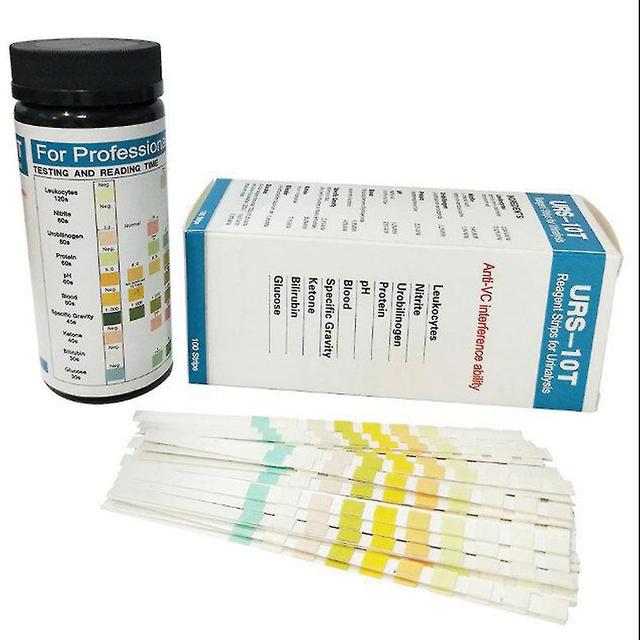 Urs 10t 100pcs Ph Test Strips Meter Acid Levels Accurate Alkaline Testing Home on Productcaster.