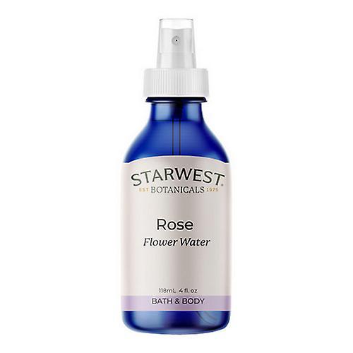 Starwest Botanicals Flower Water, Rose 4 Oz (Pack of 4) on Productcaster.