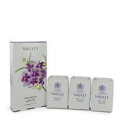 April violets 3 x 3.5 oz soap di yardley london on Productcaster.