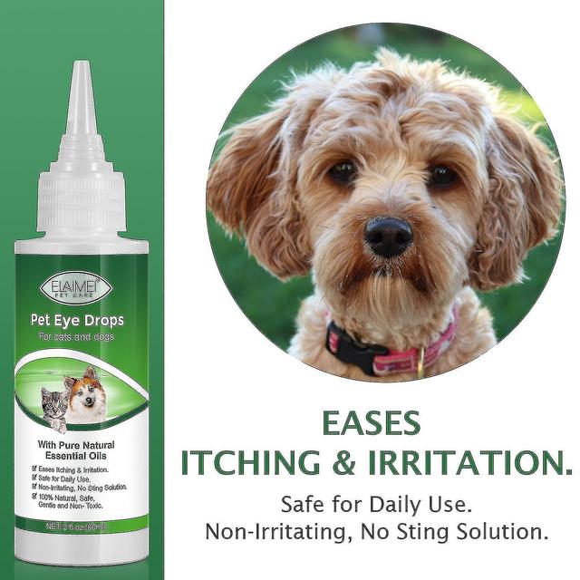 Hond Kat Conjunctivitis Oogdruppels, traanconjunctivitis Rode Anti-inflammatoire Bacteriedodende Oogzorg Traan MZN on Productcaster.