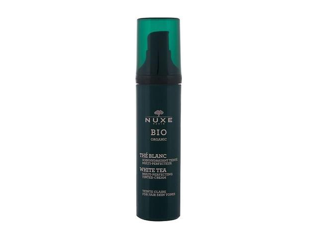 Nuxe - Bio Organic White Tea Tinted Cream Claire Fair Skin Tones - For Women, 50 ml on Productcaster.