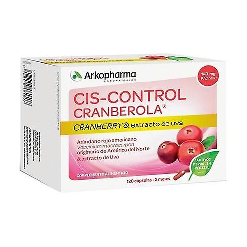 Arkopharma Cis-Control Cranberola 120 capsules on Productcaster.