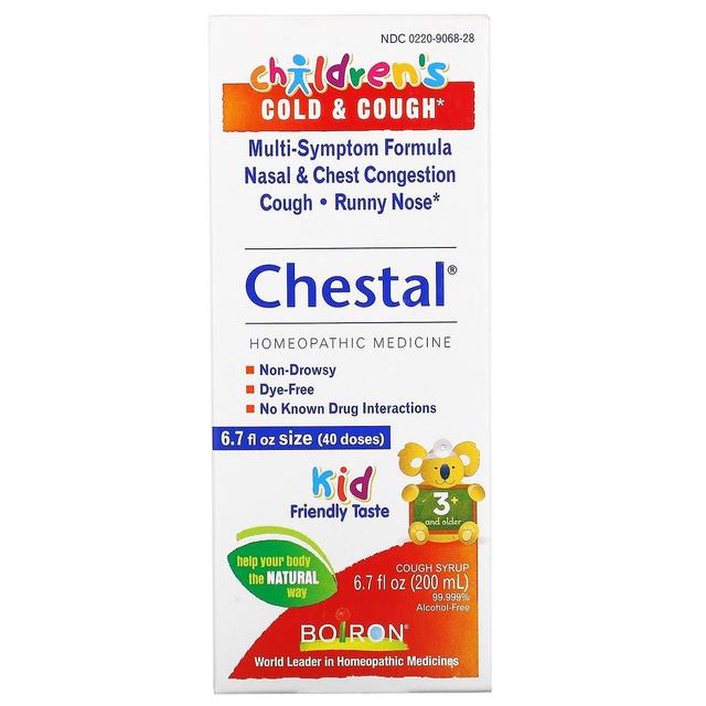 Boiron, Chestal, Children's Cold & Cough, 3+ and Older, 6.7 fl oz (200 ml) on Productcaster.