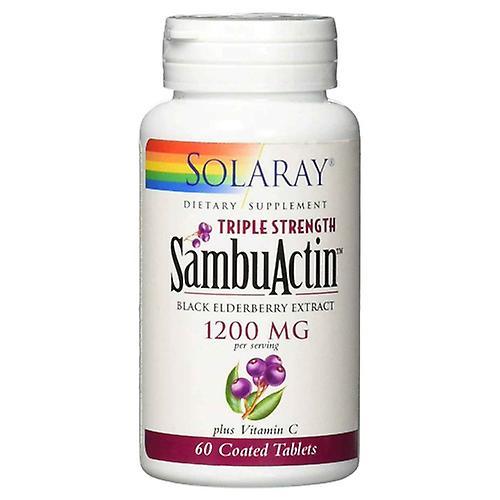 Solaray SambuActin,1,200 mg,60 Tabletas (Paquete de 3) on Productcaster.