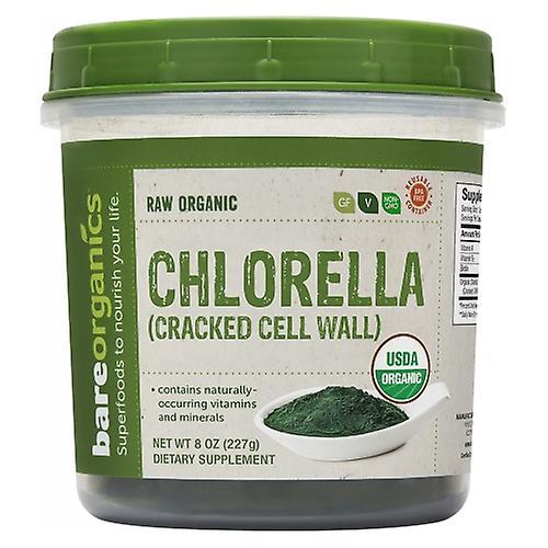 Bare Organics Organické chlorella prášok popraskaná stena, 8 Oz (balenie po 1) on Productcaster.