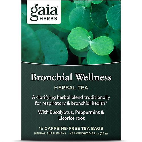 Gaia herbs bronchial wellness herbal tea 16 bags on Productcaster.