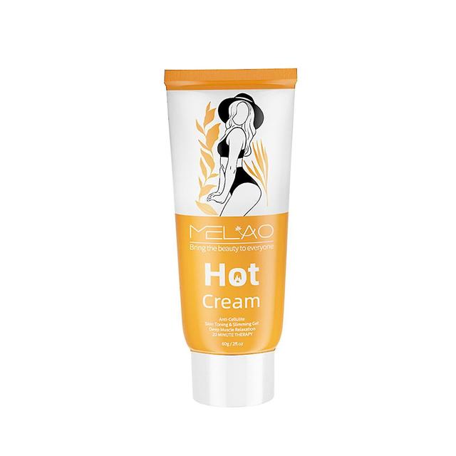 Hot Cream,fat Burner Sweat Cream,slimming Cream, Cellulite Treat Weight Lose Cream Belly Fat Burner For Women And Men Yellow on Productcaster.