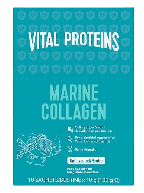 Vital Proteins Elintärkeät proteiinit, merikollageeni, 10 annospussia, 10 grammaa on Productcaster.