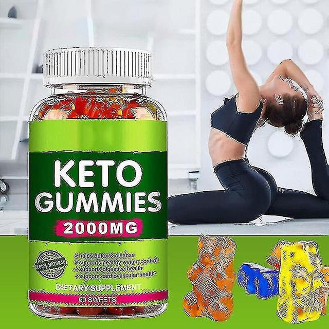 60ct Keto Gummies Ketone Ght Loss Fatburner Dietary Supplement For Men And Women on Productcaster.