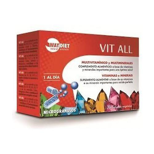 Waydiet Natural Products Vit All 30 capsules on Productcaster.