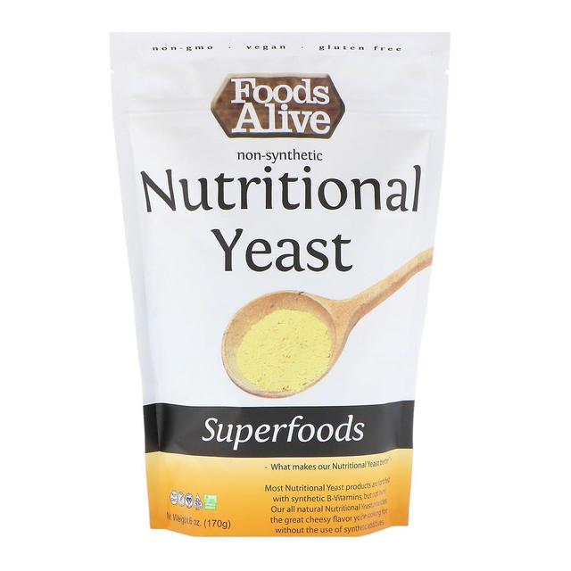 Foods Alive, Superfoods, Nutritional Yeast, 6 oz (170 g) on Productcaster.