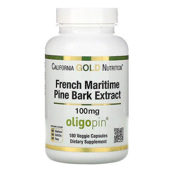 California Gold Nutrition, French Maritime Pine Bark Extract, Oligopin, Antioxidant Polyphenol, 100 on Productcaster.